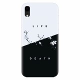 Husa silicon pentru Apple Iphone XR, Life Vs Death