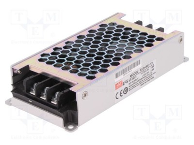 Convertor DC/DC 60W MEAN WELL 18-72VDC la 12VDC 5A foto