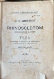 Teza doctorat in medicina si chirurgie, prezentata in 1915 - Aristotel Banciu