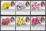Niue 1981 - Flori, 3 serii, 6 poze, MNH