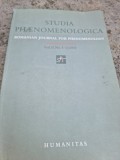 Studia Phaenomenologica Vol.II No.1-2/2002, Humanitas