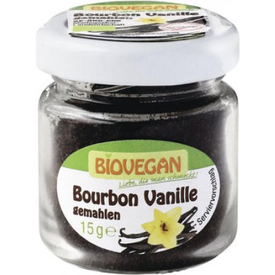 Pudra de Bourbon Vanilie Bio Biovegan Rapunzel 15gr foto