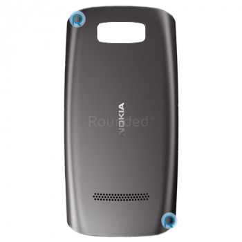 Capac baterie Nokia 305, 306 Asha, ușă baterie gri &icirc;nchis piesă de schimb BATTC