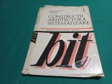 CONSTRUCȚII ARHITECTURĂ SISTEMATIZARE * BULETIN DE INFORMARE TEHNICĂ * NR. 1 * 1973 * 4 2 2