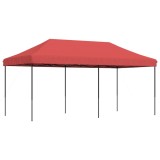 Cumpara ieftin Cort de petrecere pliabil Pop-Up, 580x292x315 cm, visiniu