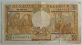 Bancnota Belgia - 50 Francs 01-06-1948