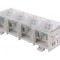 Regletă de conexiuni terminal cu şurub 95mm2 232A 4 piste