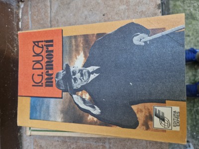 I.G. Duca Memorii 1 vintage foto