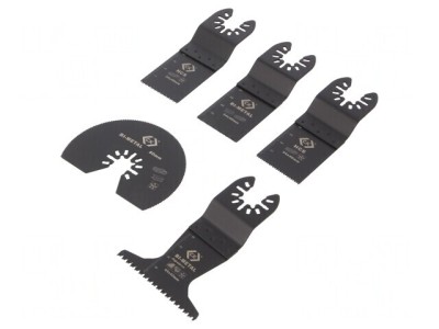 Set de lame pentru multitool, 5 buc. foto