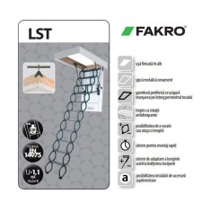 Scara pod FAKRO LST Pantograf