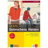 Gebrochene Herzen, Buch mit Audio-CD. Leichte Lekt&uuml;ren f&uuml;r Deutsch als Fremdsprache - Elke Burger, Theo Scherling