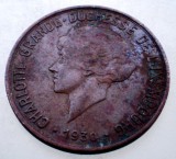 2.188 LUXEMBURG LUXEMBOURG CHARLOTTE 10 CENTIMES 1930, Europa, Bronz
