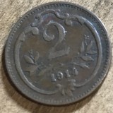 MNDSTR AUT22 Austro-Ungaria 2 hellar 1914