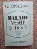 Balade Vesele si Triste - George Topirceanu, Coperta Cartonata