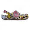 Saboti Crocs Classic Retro Floral Clog Multicolor - Dark Cherry/Multi, 36 - 39, 41