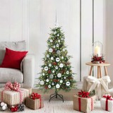 VidaXL Brad de Crăciun artificial cu ramuri articulare Verde 120 cm 3397398