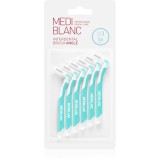 MEDIBLANC Interdental Pick-brush Angle perie interdentara 6 bucati 0,6 mm Blue 6 buc