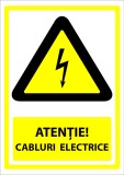 Semn pentru cabluri electrice