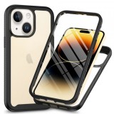 Husa pentru Apple iPhone 15, Techsuit, Defense360 Pro, Neagra