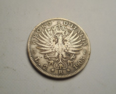 Italia 2 Lire 1905 Raruta foto