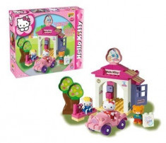 Set Constructie Unico Plus Hello Kitty La Spalatorie foto