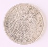 GERMANIA BAVARIA BAYERN 5 MARK MARCI 1904 D ARGINT VF++XF ( CITITI DESCRIEREA ), Europa