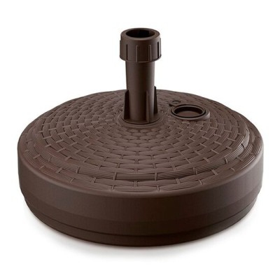 Suport pentru umbrela, Prosperplast, rotund, maro, 10 L, 39x13 cm GartenVIP DiyLine foto