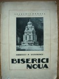 ARHITECT P. ANTONESCU - BISERICI NOUA (proecte si schite) - 1943