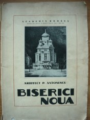 ARHITECT P. ANTONESCU - BISERICI NOUA (proecte si schite) - 1943