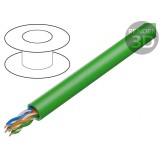 Cablu UTP Cat6 Verde 24AWG 4 Perechi