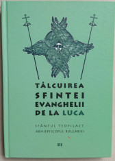 SFANTUL TEOFILACT - TALCUIREA SFINTEI EVANGHELII DE LA LUCA {2007} foto