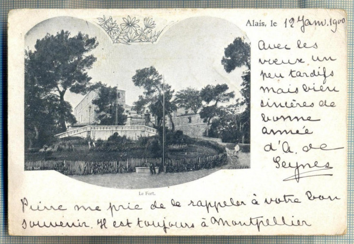 AD 361 C. P. VECHE - LE FORT -FRANTA -CIRCULATA 1900, LA BUCURESTI, STR. DREAPTA