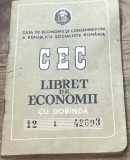 ACTRR01 Act Carnet CEC Libret de Economii - Neanulat