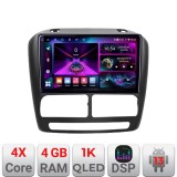 Navigatie Fiat Doblo 2010-2017 si Opel Combo 2010-2017 4+64 InCell Display 1K Quad Core Android Waze USB Navigatie Internet Youtube