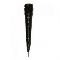 Microfon dinamic de mana, cu fir, Sal M61, conector XLR 6.3 mm, negru Mania Tools foto
