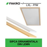 Sipca ornamentala din lemn de pin Fakro LXL P/W