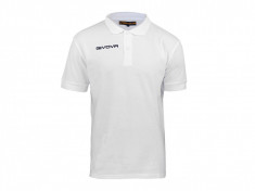 Tricou polo bartati Givova Polo Summer white MA005WHITE foto