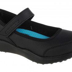 Pantofi pentru adidași Skechers Microstrides-Class Spirit 302606L-BBK negru