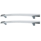 Cumpara ieftin Set 2 Manere pentru mobila, din metal, K600, lungime 146 mm, distanta gauri 96 mm, crom lucios