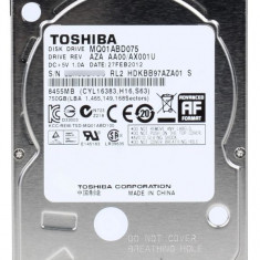 Hard Disk Laptop 2.5 inch 750GB 5400 RPM 8MB SATA 2 Diversi Producatori