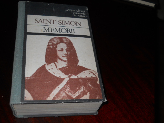 SAINT SIMON - MEMORII,1990