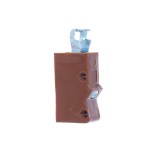 Dispozitive pentru suspendarea corpurilor de mobilier, maro, set 2 bucati