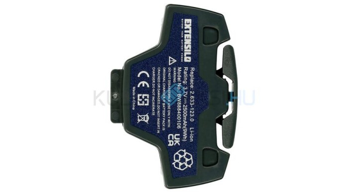 VHBW Baterie K&auml;rcher 2.633-123.0 for - 2500mAh, 3.7V, Li-ion