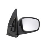 Oglinda exterioara Hyundai I10 (Pa) 04.2008-04.2011 partea dreapta BestAutoVest convex carcasa neagra reglare manuala prin cablu fara incalzire