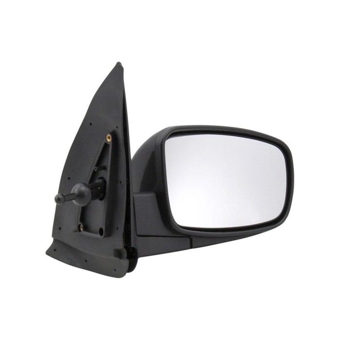 Oglinda exterioara Hyundai I10 (Pa) 04.2008-04.2011 partea dreapta BestAutoVest convex carcasa neagra reglare manuala prin cablu fara incalzire