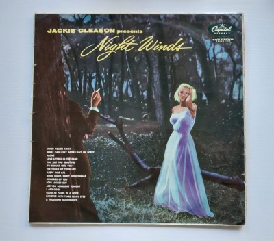 Jackie Gleason &amp;ndash; Night Winds, disc vinil, Pop Easy Listening, Capitol Records US foto