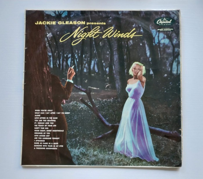 Jackie Gleason &ndash; Night Winds, disc vinil, Pop Easy Listening, Capitol Records US