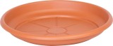 Farfurie rotunda pentru ghiveci ICS Erica, teracota, plastic, 18 cm