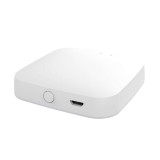 Gateway Hub Aubess, ZigBee 3.0, Wireless, Pentru Echipamente Smart WiFi, Aplicatie Tuya, Smart Home, Compatibil iOS, Android @SmartWiz smw11