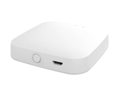 Gateway Hub Aubess, ZigBee 3.0, Wireless, Pentru Echipamente Smart WiFi, Aplicatie Tuya, Smart Home, Compatibil iOS, Android @SmartWiz smw11 foto